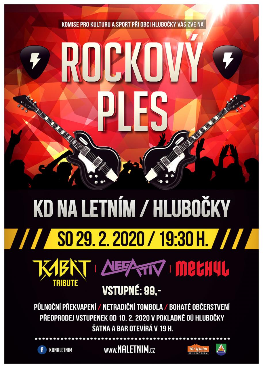 Rockový ples kulturní dům Hlubočky, Mariánské Údolí