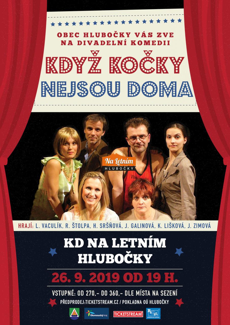 Divadelní komedie Když kočky nejsou doma